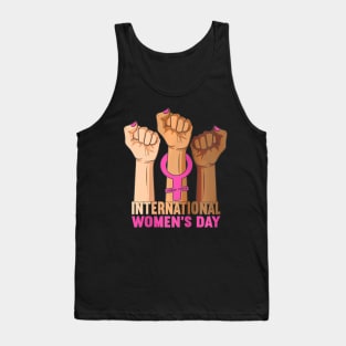 Happy Womens Day 8 March 2024 International Womens Day Tank Top